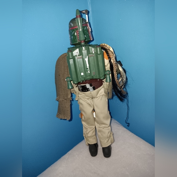 Vintage 1998 Lucas Film LTD. Star Wars Action Collection BOBA FETT 12" Pre-owned - Picture 4 of 9